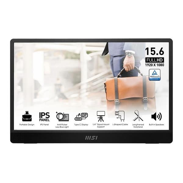 MSI Monitor LED Portable PRO MP161 E2 IPS 16"