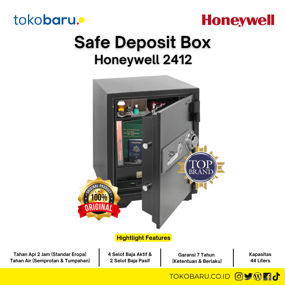 Brankas Honeywell 2412 - Image 1