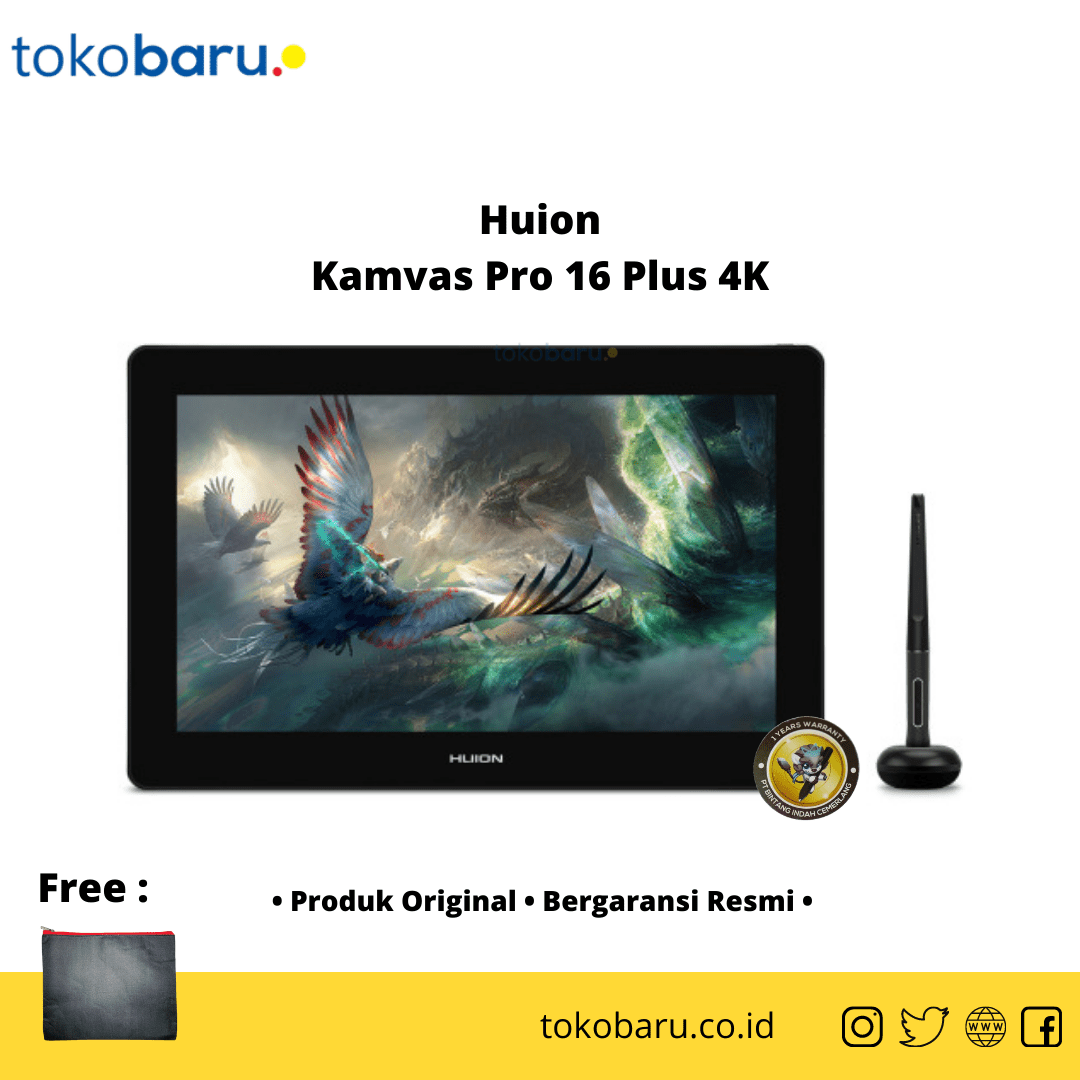 Huion Kamvas Pro 16 Plus 4K Pen Display | GT1562 - Image 1