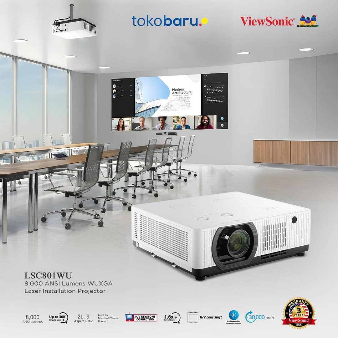 ViewSonic Projector 3LCD LSC801WU - Image 1