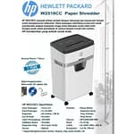 HP 2518, Penghancur Kertas