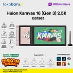 Huion Kamvas 16 Gen 3 | Pen Display 16" Inch 2.5K QHD