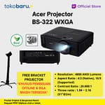 Projector Acer BS-322 WXGA