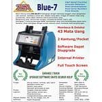 ZSA Blue-7 Mesin Hitung Uang Double Pocket Money Counter Blue7