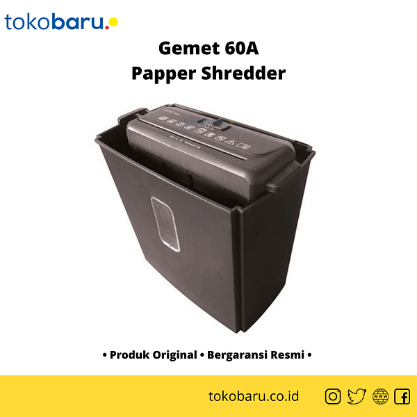 Penghancur Kertas Gemet 60A