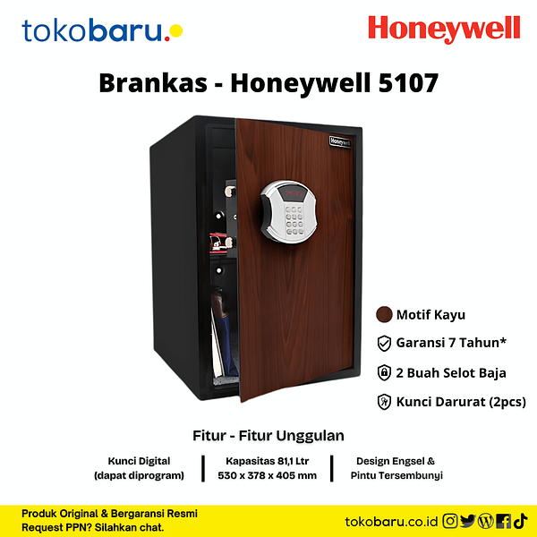 brankas safe deposit box honeywell 5107