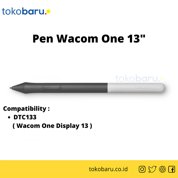 Pen Wacom One Display 13" | DTC133