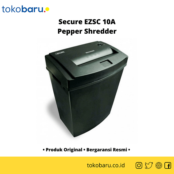 Secure EZSC-10A Penghancur Kertas