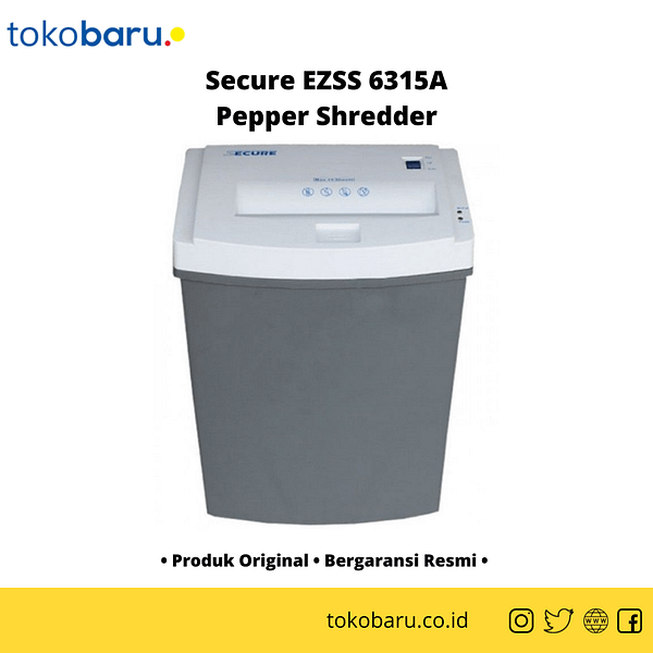 Secure EZSS-6315A Penghancur Kertas