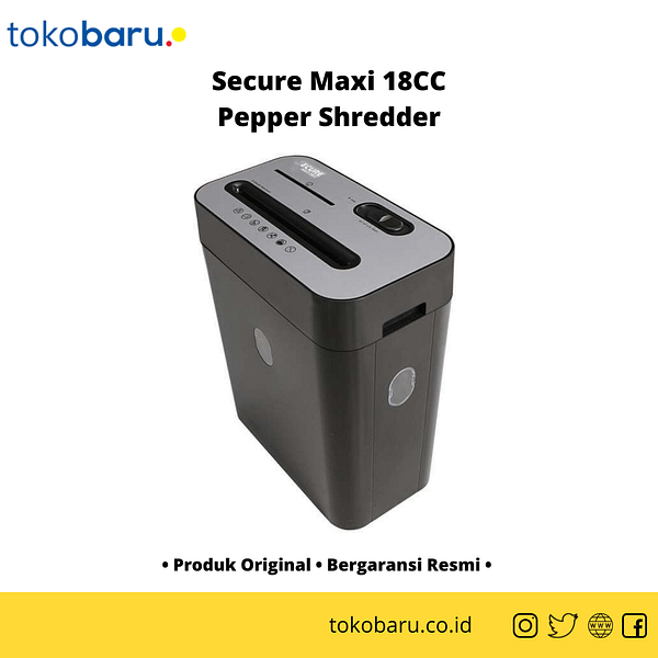 Secure Maxi 18CC Penghancur Kertas