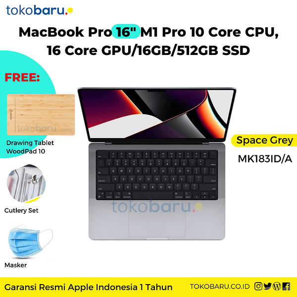 Apple Macbook Pro 16" M1 Pro