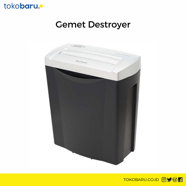 Gemet Destroyer Penghancur Kertas