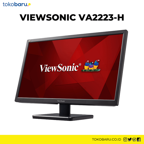 Viewsonic VA2223-H 22" Home Office Monitor