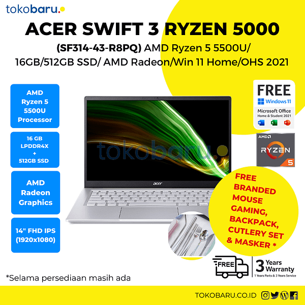 Acer Swift 3 SF314-43-R8PQ