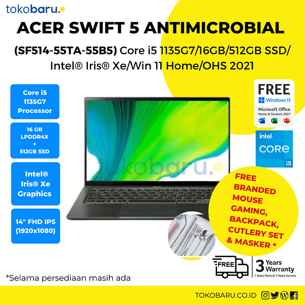 Acer Swift 5 SF514-55TA-55B5