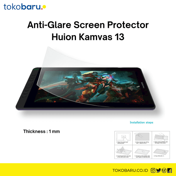 Anti-Glare Screen Protector Huion Kamvas 13