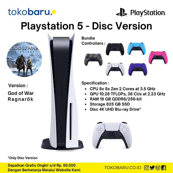 Sony Playstation 5 Disc Version