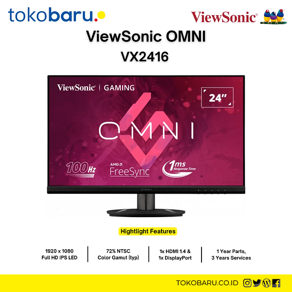 Viewsonic Omni VX2416 Monitor