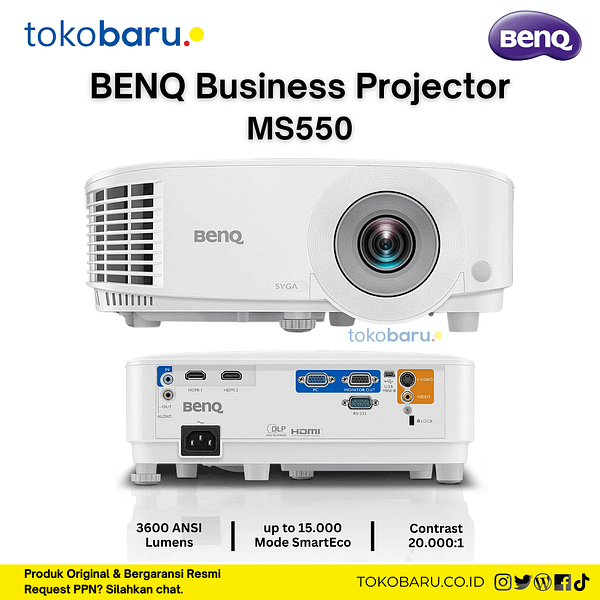 BenQ MS550 SVGA Business Projector