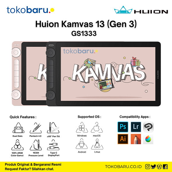 Huion Kamvas 13 Gen 3