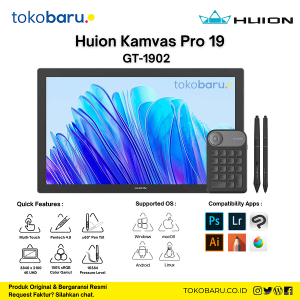 Huion Kamvas Pro 19